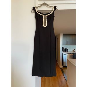 Long black dress